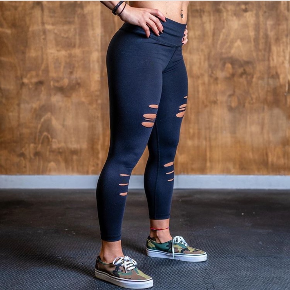 Barbell Cartel Distressed 7/8 Core Legging